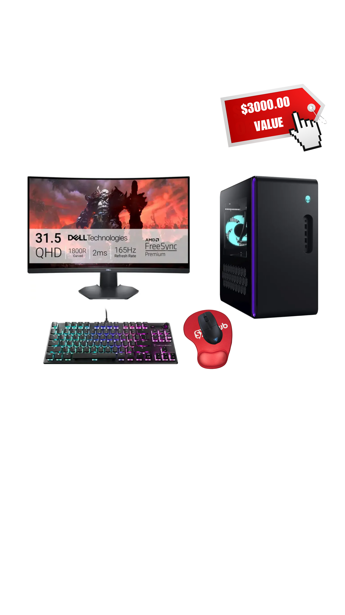 ALIENWARE® Ultimate PC Gaming Power Bundle!